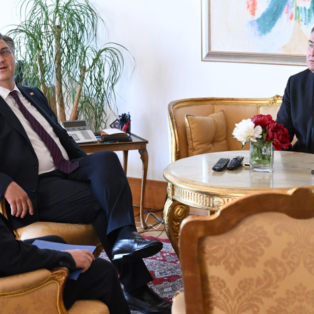 Andrej Plenković i Zoran Milanović