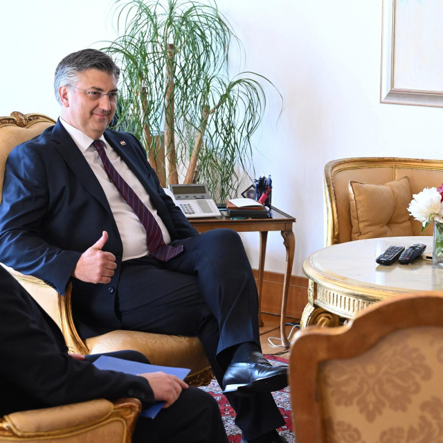 Andrej Plenković i Zoran Milanović