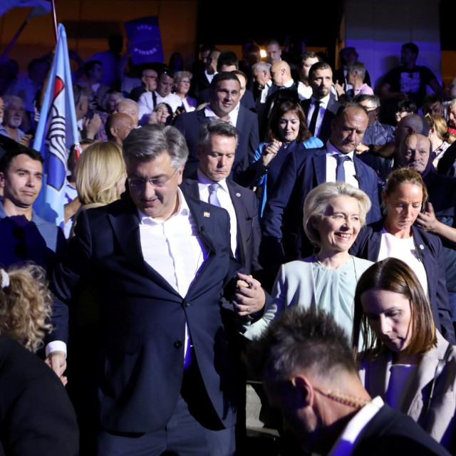 Andrej Plenković i Ursula von der Leyen