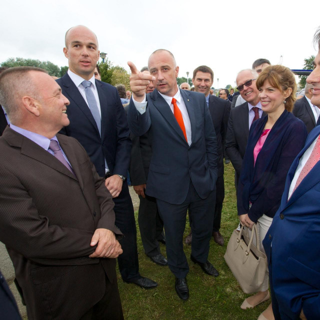 Ivica Vrkić, Branko Grčić, Ivan Vrdoljak, Biljana Borzan i Ivan Jukić