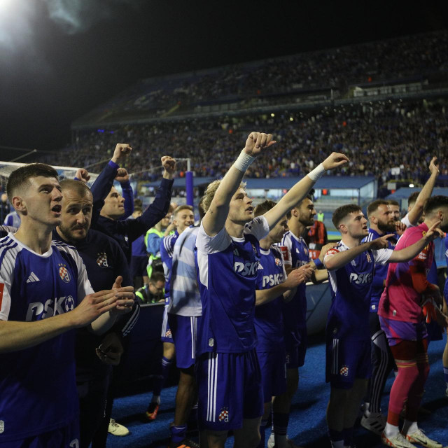 Slavlje Dinamovih igrača