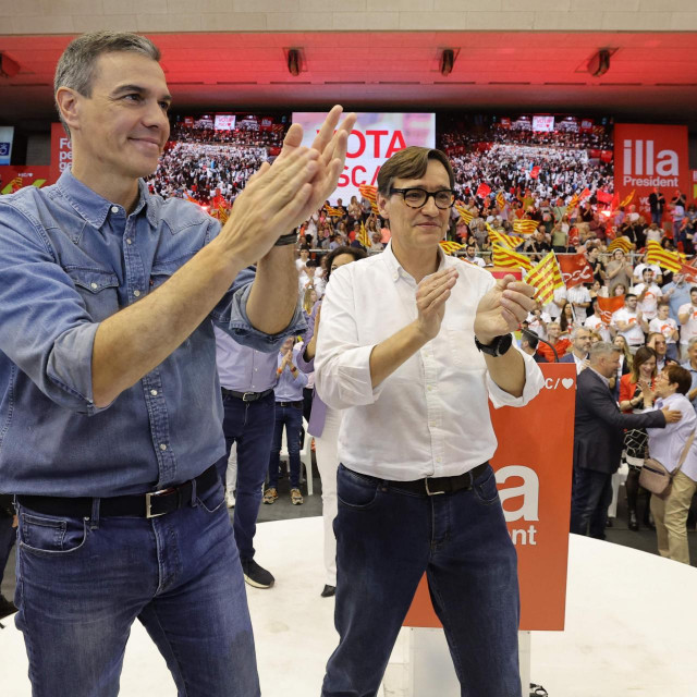 Pedro Sanchez i Salvador Illa