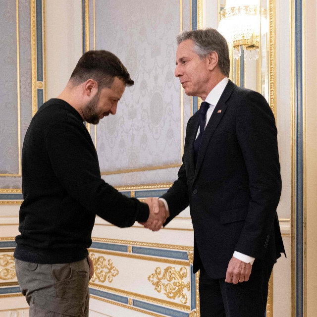 Volodimir Zelenski i Antony Blinken