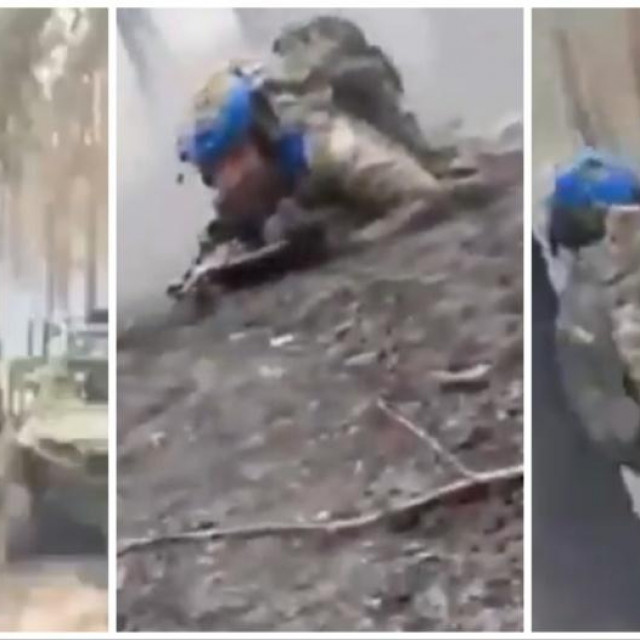 Borbe u šumi oko Vovčanska