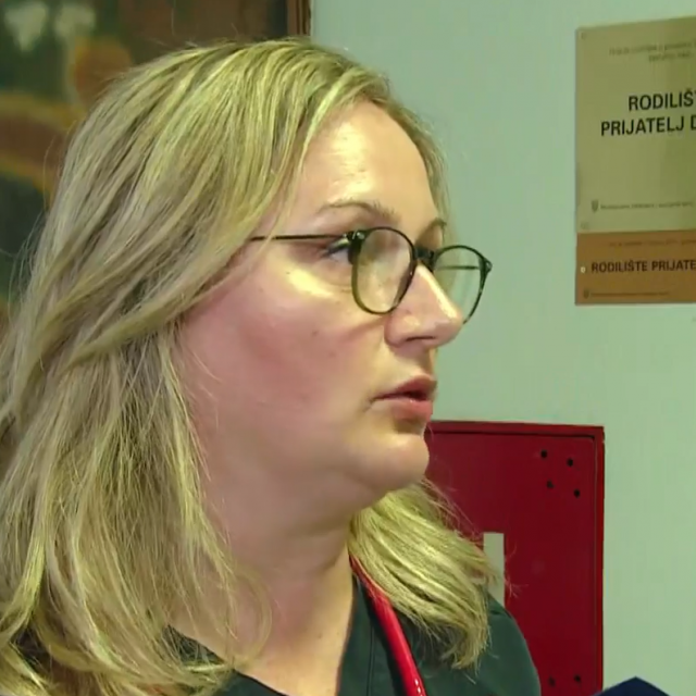 Rebeka Ribičić, pedijatrica, voditeljica Odjela neonatologije KB-a Sveti Duh