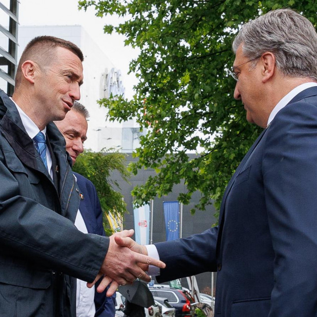 Andrej Plenković i Ivan Penava