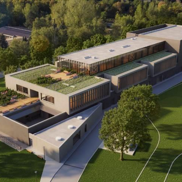 Centar za istraživanje i razvoj sigurnog i održivog izgrađenog okoliša (7700 m2, oko 30 milijuna eura)