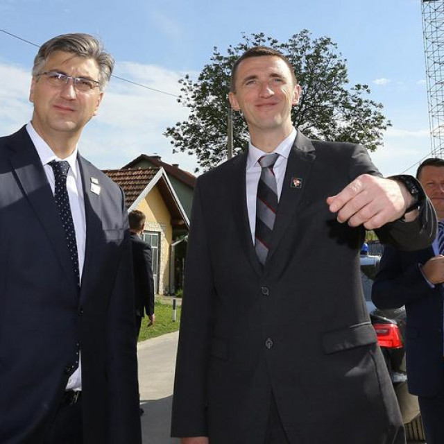 Andrej Plenković i Ivan Penava