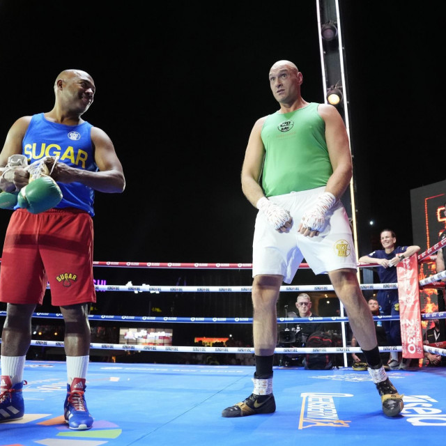 Tyson Fury i SugarHill Steward 