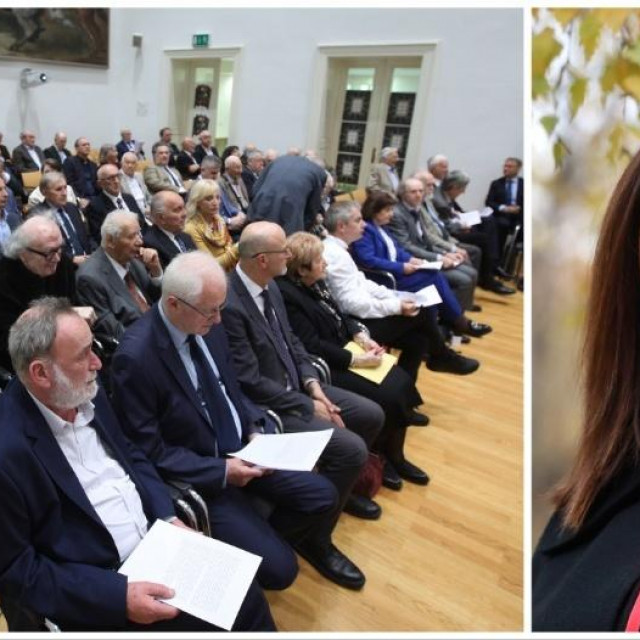 Izborna skupština HAZU/ Julijana Matanović