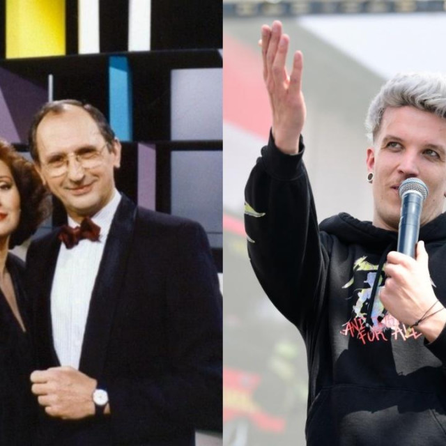 Helga Vlahović i Oliver Mlakar te Baby Lasagna