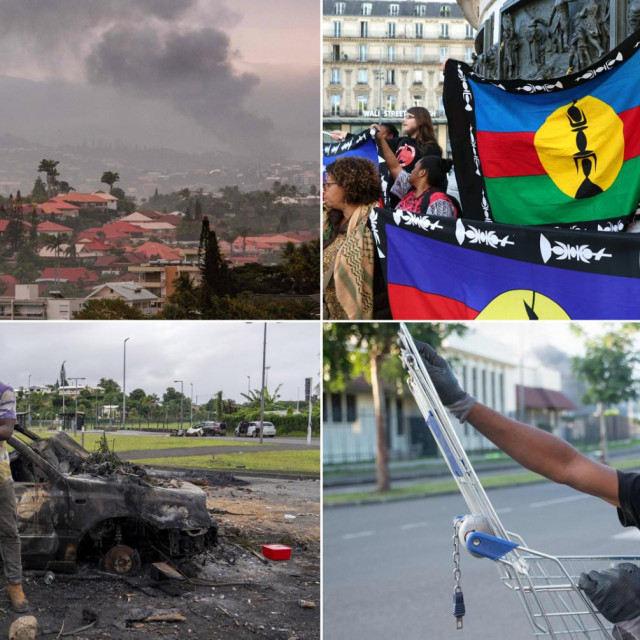 Kaos u Novoj Kaledoniji