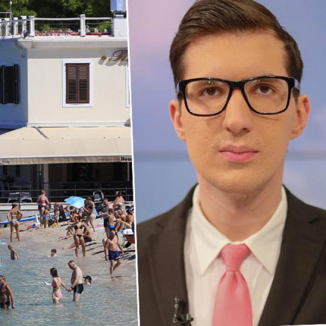 Ilustracija plaže tijekom ljeta i magistar primijenjene meteorologije Nedim Sladić