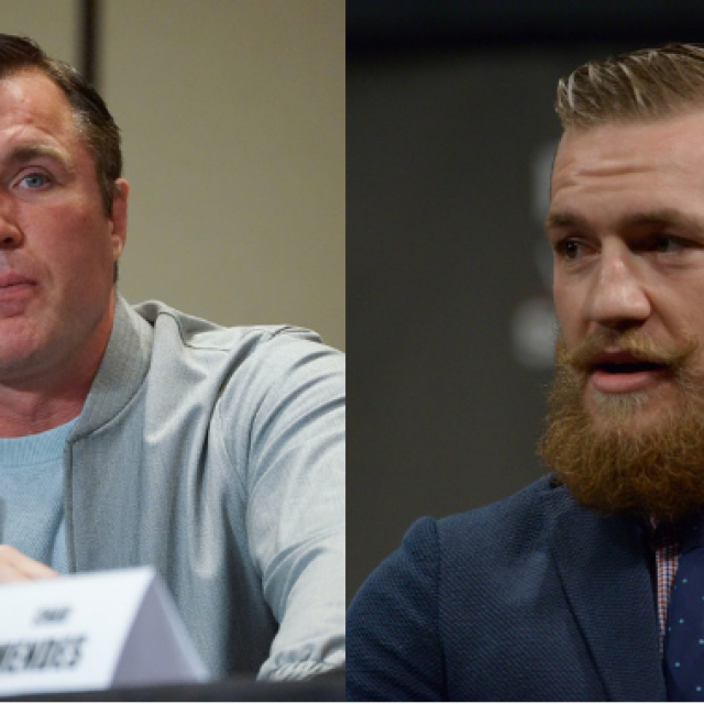 Chael Sonnen (lijevo) i Conor McGregor (desno)