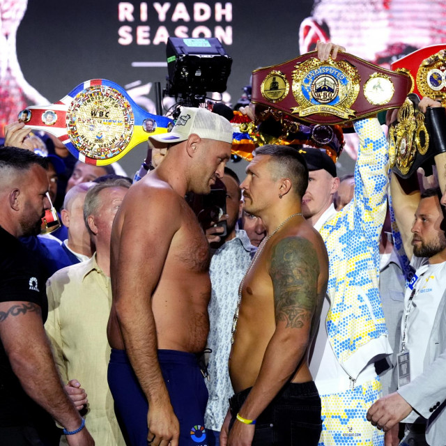 Tyson Fury i Oleksandr Usyk