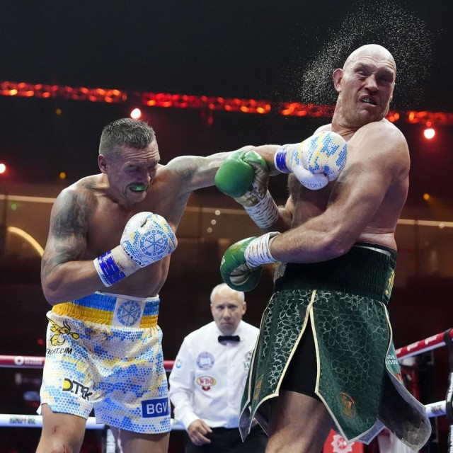 Oleksandr Usyk i Tyson Fury