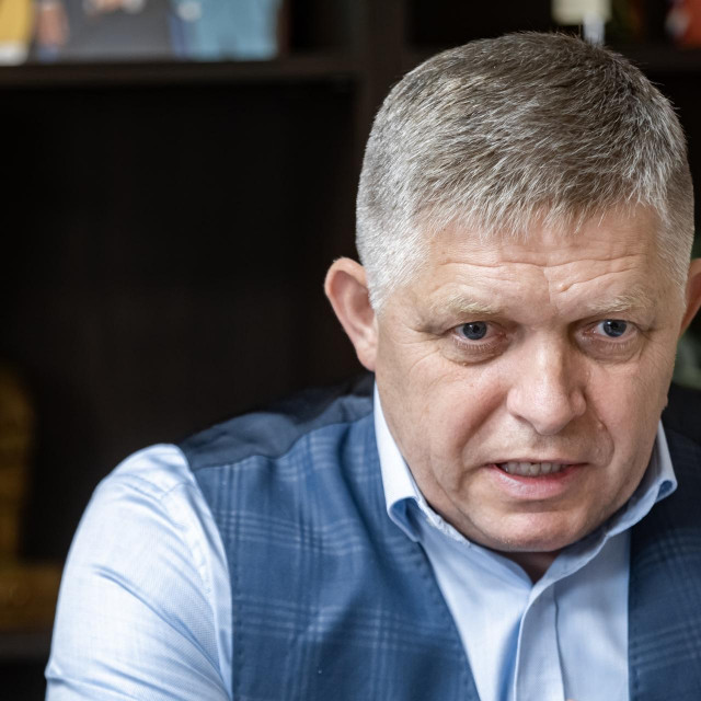 Slovački premijer Robert Fico