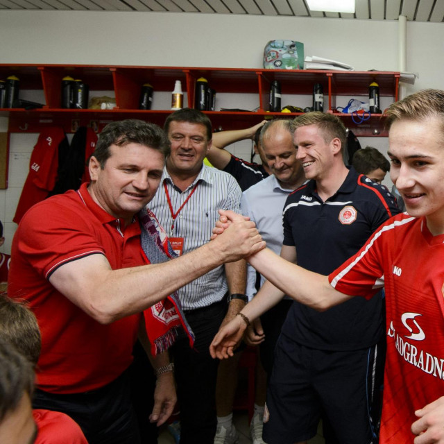 Iz najljepših dana RNK Splita: Slaven Žužul i Marko Rog, sa pet milijuna eura do danas najskuplji igrač HNL-a