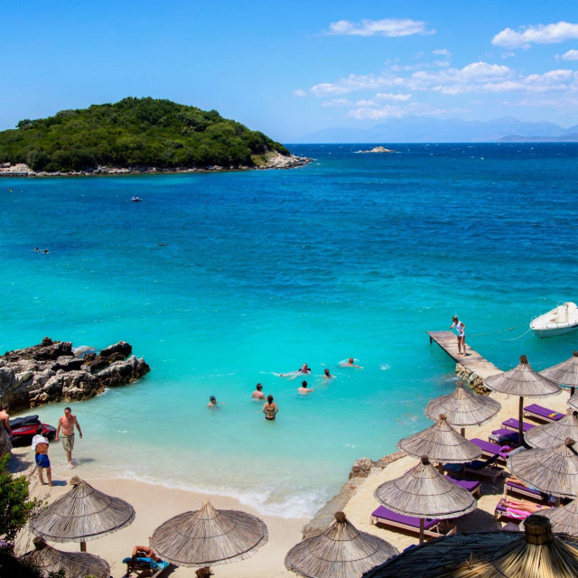 Ksamil, južna Albanija