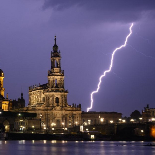 Grmljavinsko nevrijeme u Dresdenu (arhivska fotografija)