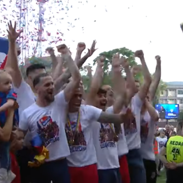 Slavlje igrača Borca