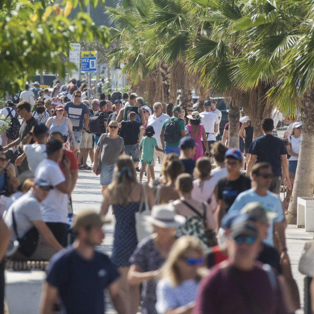 Turističke guže u Splitu, ilustrativna fotografija
