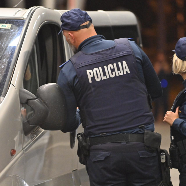 Kontrola na slovenskoj granici/Arhivska fotografija