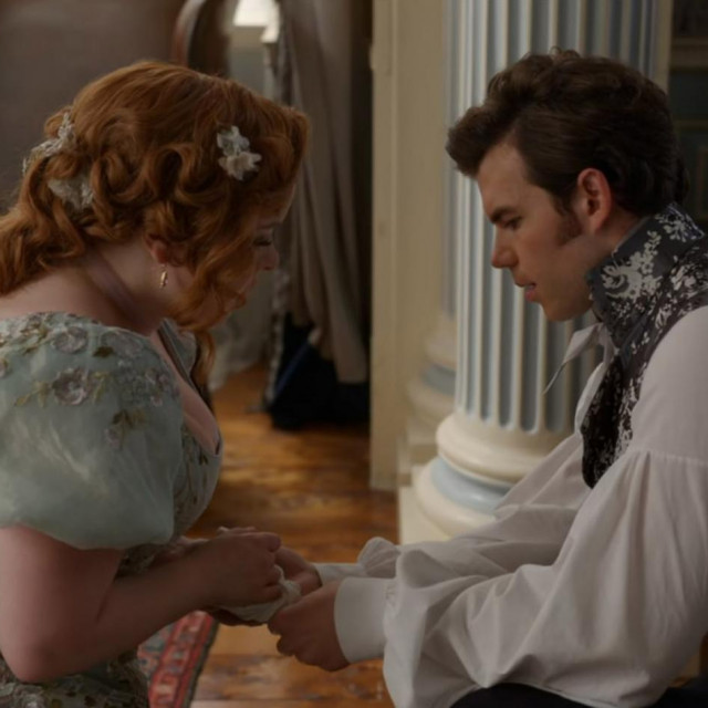 Nicola Coughlan i Luke Newton, Netflix, treća sezona serije Bridgerton