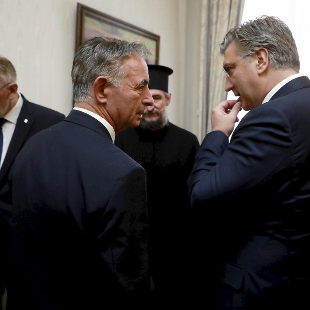 Milorad Pupovac i Andrej Plenković 