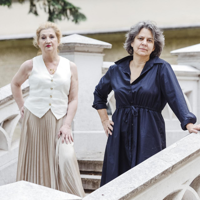 Lenka Udovički i Mirjana Dugandžija