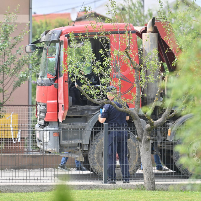 Teretno vozilo koje je usmrtilo djevojčicu
 