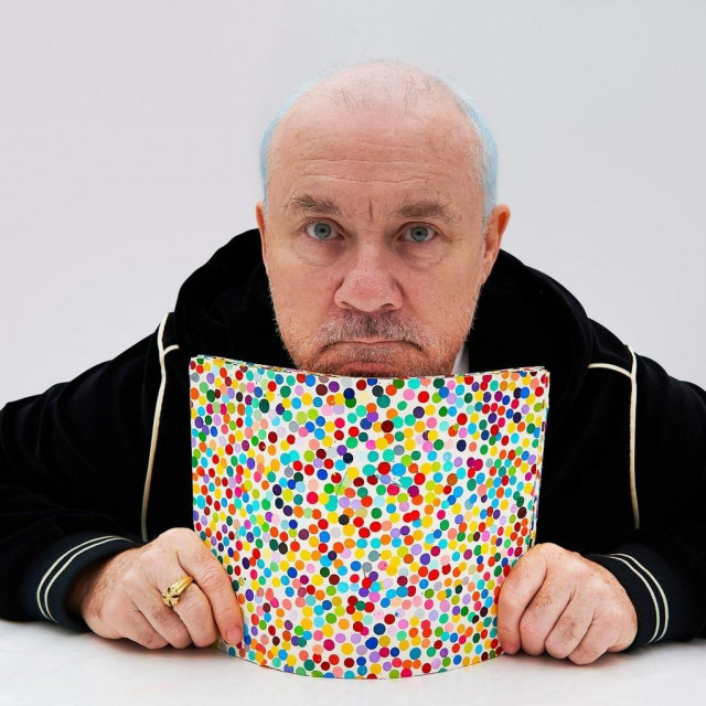 Damien Hirst s radovima iz serije ”The Currency”