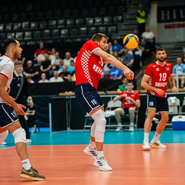 Filipe Šestan Hrvatska Croatia Zlatna liga CEV 2024 reprezentacija odbojka