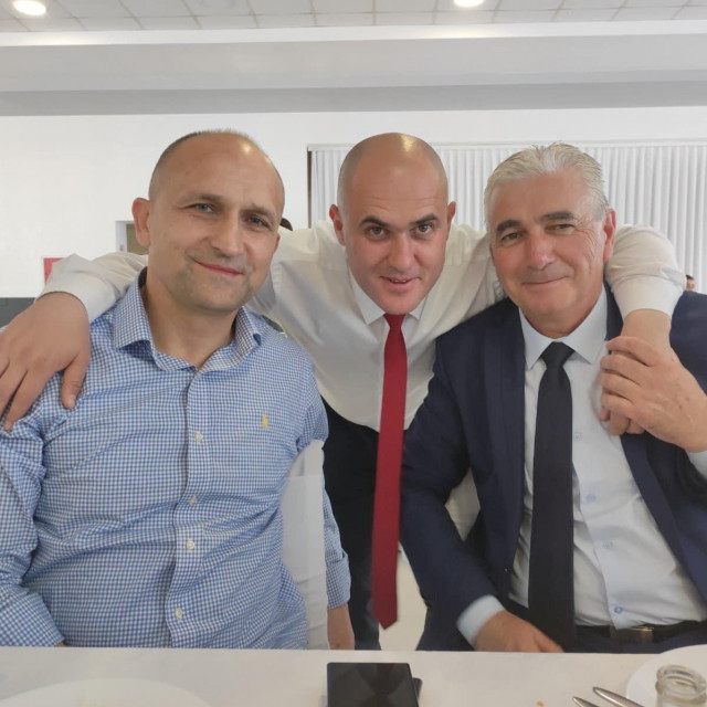 Ivan Anušić, Josip Dabro i Marinko Beljo