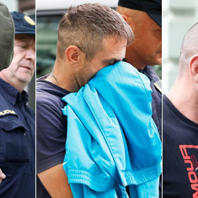 Privođenje osumnjičenih za nelegalnu proizvodnju i preprodaju marihuane na Županijski sudu u Osijeku