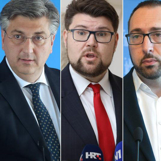 Andrej Plenković, Peđa Grbin, Tomislav Tomašević, Božo Petrov, Zoran Milanović