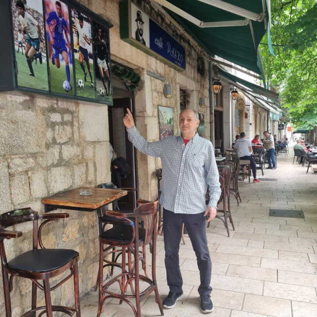 Kafić Slavka Đuzela u Imotskome