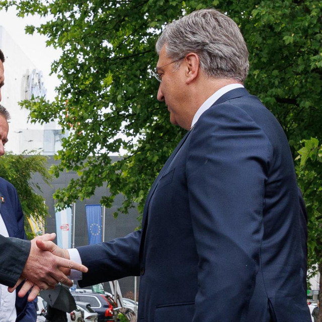 Ivan Penava i Andrej Plenković 