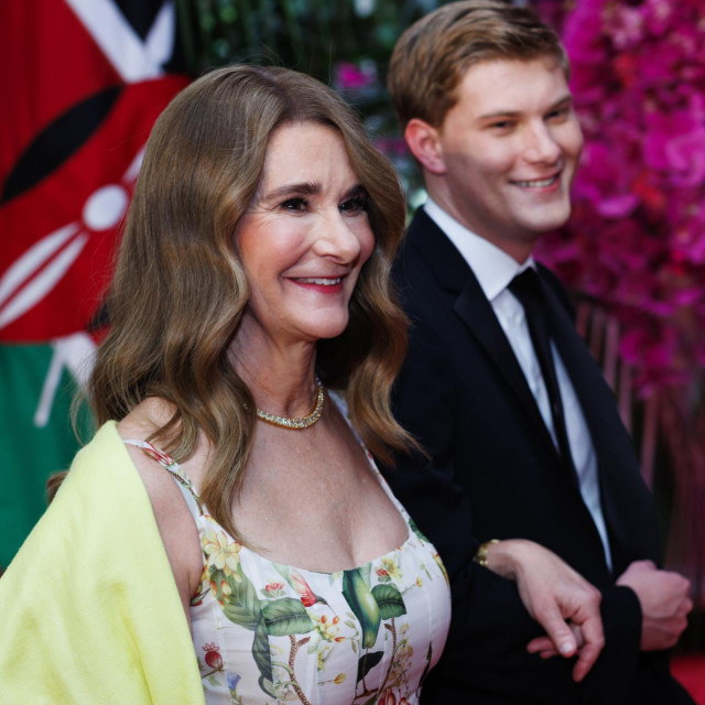Melinda French Gates sa sinom Roryjem Gatesom