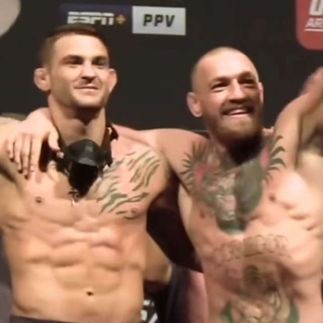 Dustin Poirier i Conor McGregor