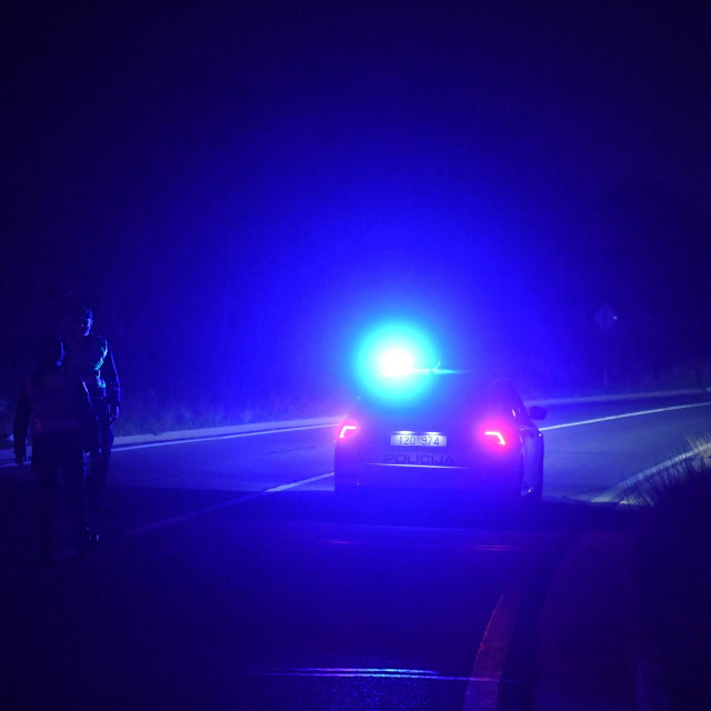 Split, 010424.
Policijska blokada ceste.