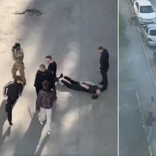 Tučnjava i pucnjava u Čeljabinsku