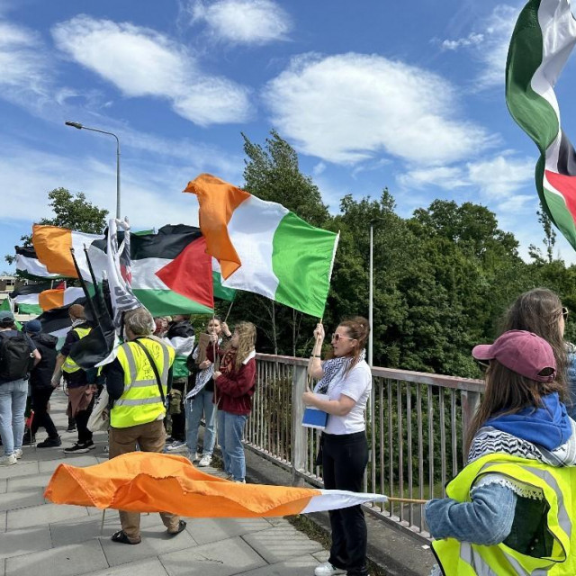 Propalestinski prosvjedi u Dublinu