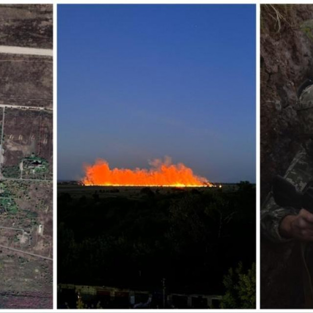 Lokacija ruskog radarskog sustava Nebo-M, navodni trenutak eksplozije, ruski vojnici (arhivska fotografija)