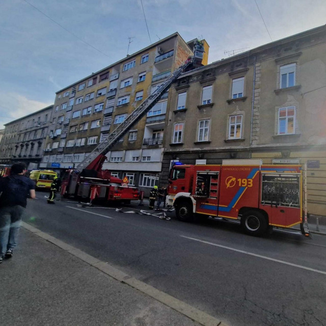 Požar u Palmotićevoj