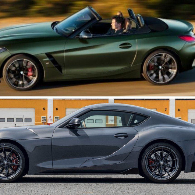 BMW Z$ i Toyota Supra
