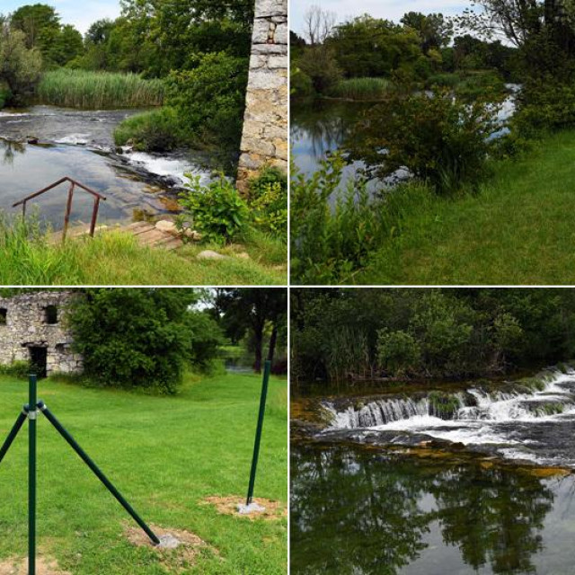 Ograđeno kupalište na Mrežnici