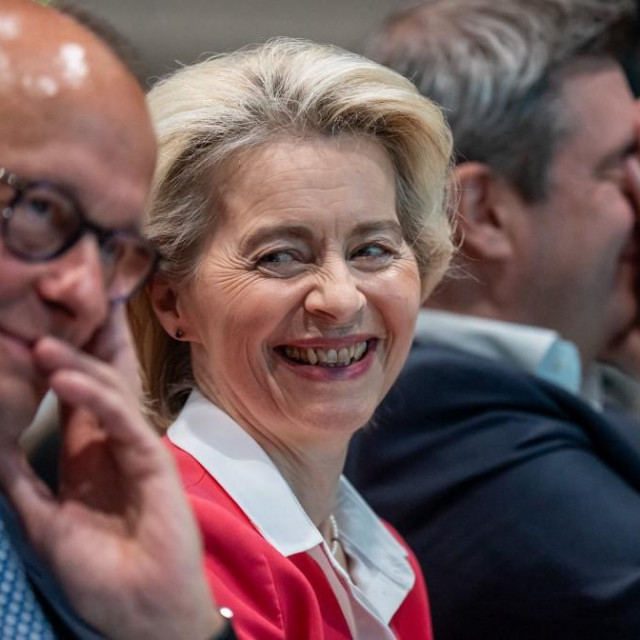 Friedrich Merz i Ursula von der Leyen