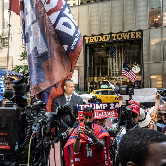 Pristaše Donalda Trumpa