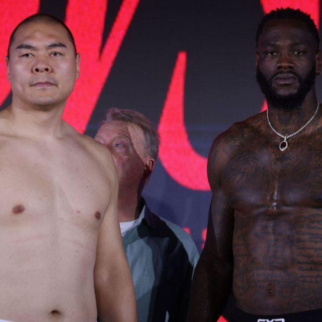 Zhilei Zhang vs Deontay Wilder